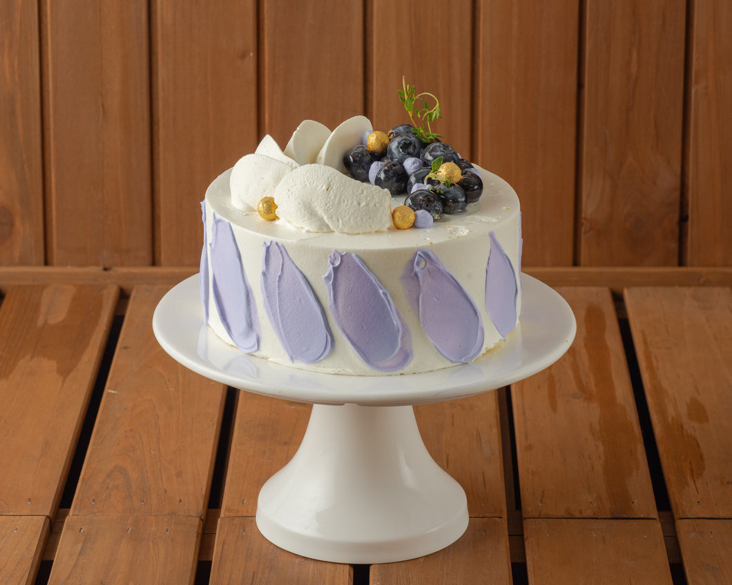 Blueberry Cream Cake 藍莓忌廉蛋糕