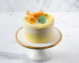 Mango Vanilla Cream Cake 芒果奶油蛋糕